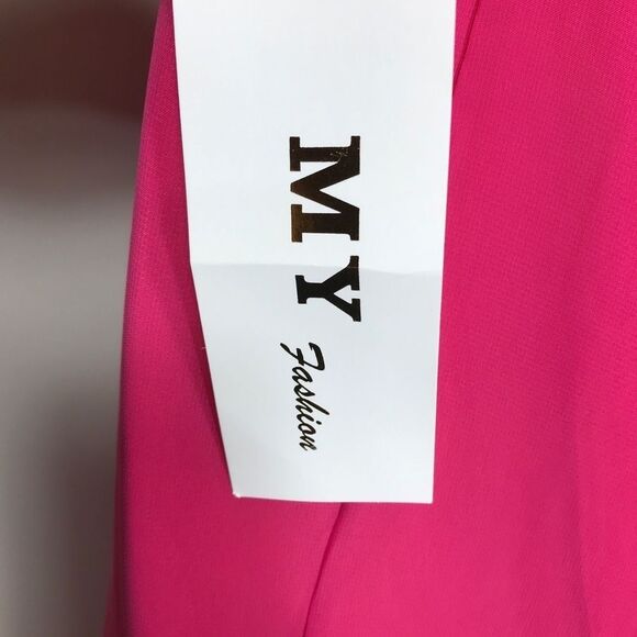My Fashion Style Raspberry Size Xl Nwt Prom Evening Dress - Picture 8 of 10
